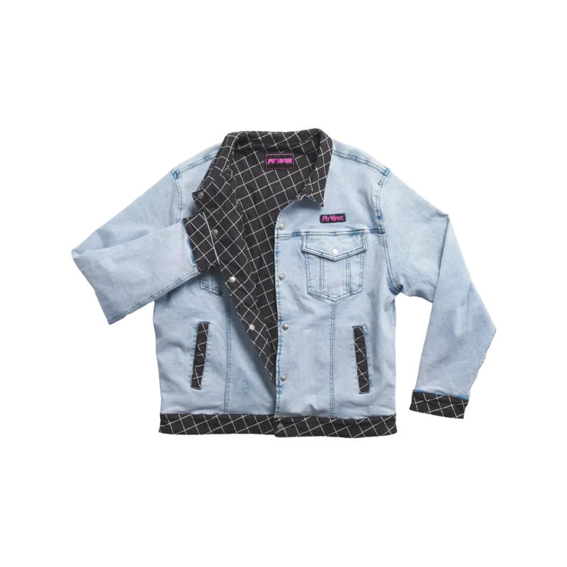 The Surge Matrix Sport Denim Reversible Jacket schwarz