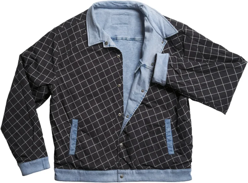 The Surge Matrix Sport Denim Reversible Jacket schwarz