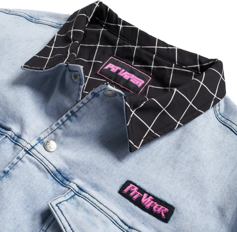 The Surge Matrix Sport Denim Reversible Jacket schwarz