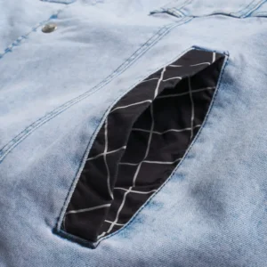 The Surge Matrix Sport Denim Reversible Jacket schwarz