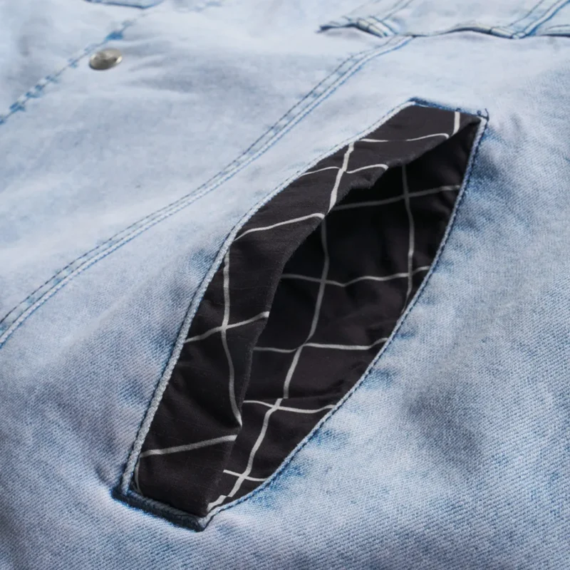 The Surge Matrix Sport Denim Reversible Jacket schwarz