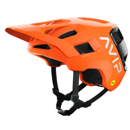 Poc kortal race mips fluorescent orange avip uranium black matt 1