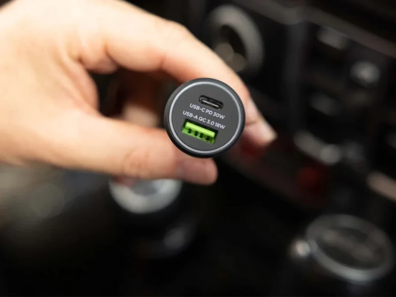 Dual USB-C 48W Car Charger