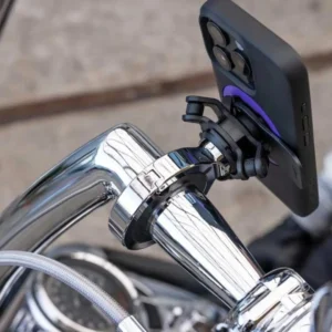 Motorcycle Handlebar Mount Pro Chrome - Large