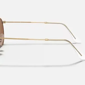 Round Flash Lenses Sonnenbrille