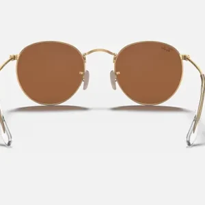 Round Flash Lenses Sonnenbrille