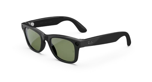 Ray ban wayfarer meta gen 2 transition lens shiny black transitions green 1