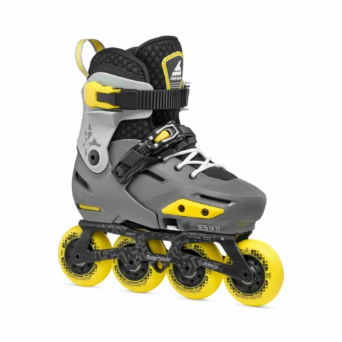 Rollerblade apex skate jr aktivkohle gelb 1