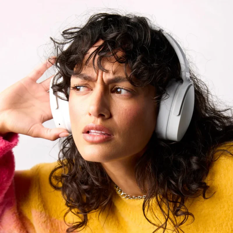 Hesh® Evo Wireless Headphones Bone/Orange