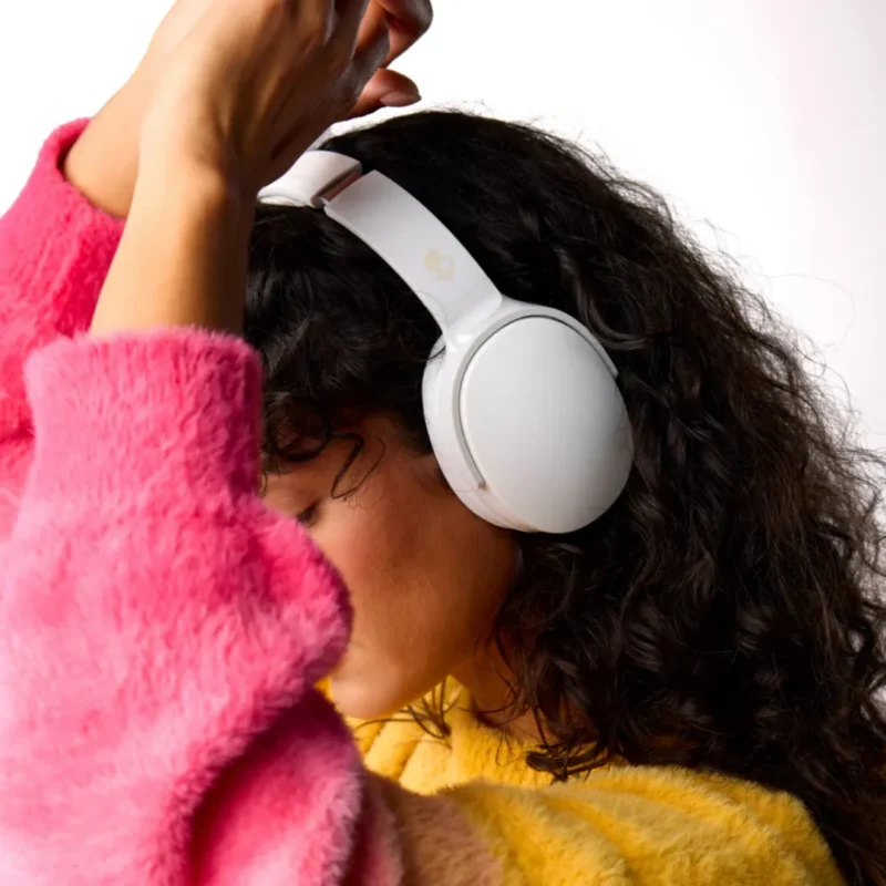 Hesh® Evo Wireless Headphones Bone/Orange