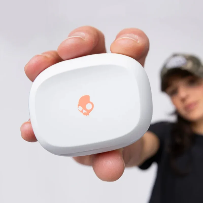 Smokin Buds® True Wireless In-Ear Bone/Orange Glow
