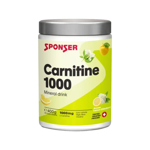 Carnitin 1000, LEMON-ELDERBERRY (400 g)