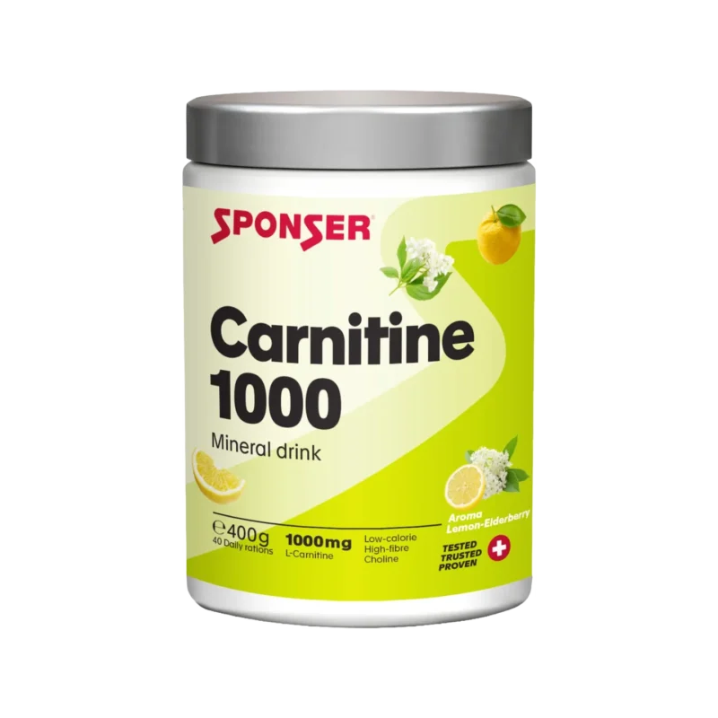 Carnitin 1000, LEMON-ELDERBERRY (400 g)