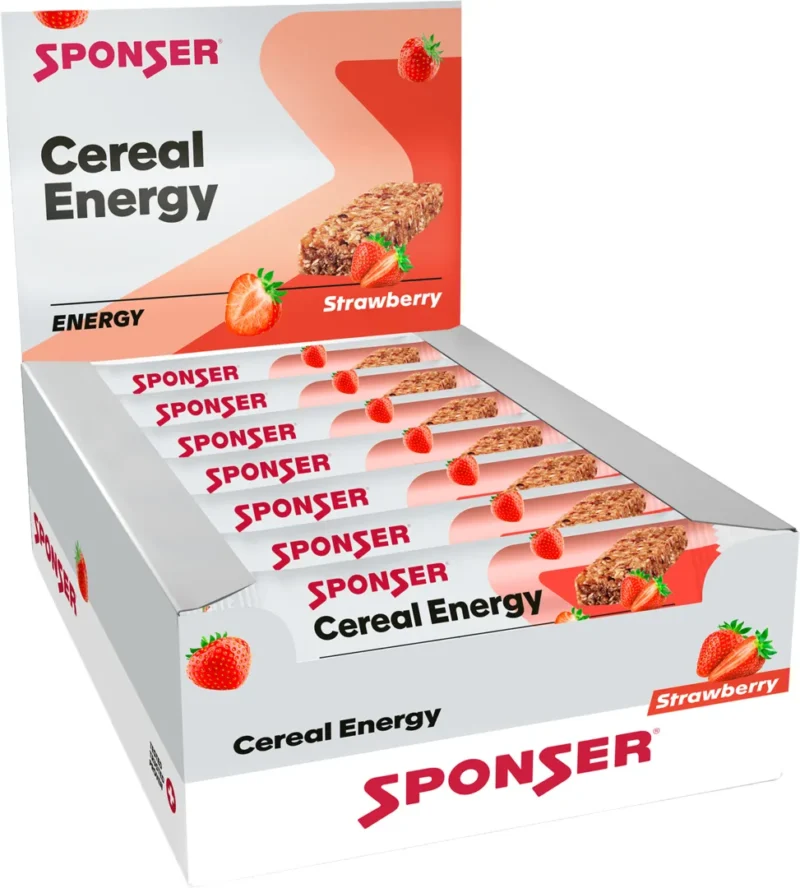 Cereal Energy Bar, STRAWBERRY Display  (20 x 40 g)