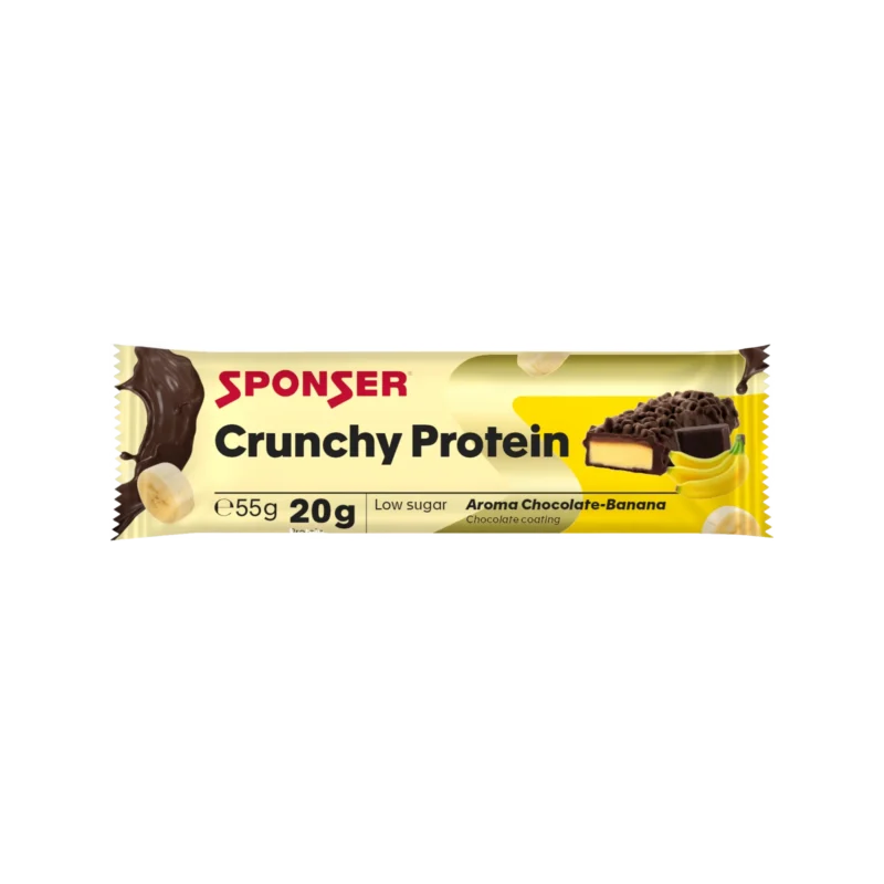 Crunchy Protein, CHOCOLATE-BANANA (15 x 55 g)