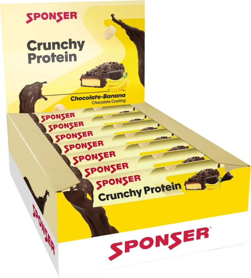 Crunchy Protein, CHOCOLATE-BANANA (15 x 55 g)