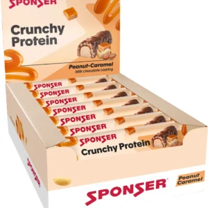 Crunchy Protein, PEANUT-CARAMEL (12 x 50 g)