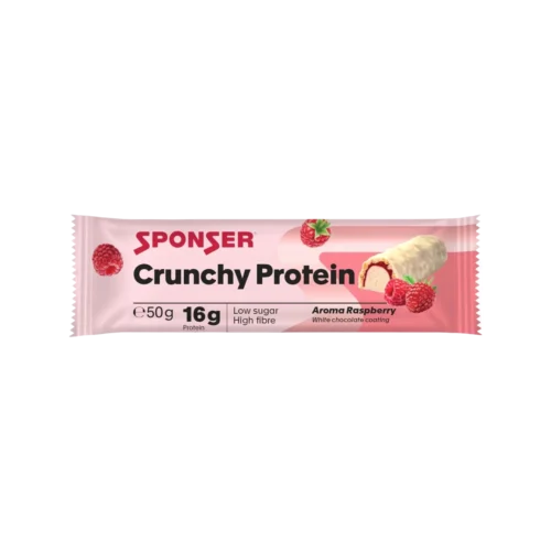 Crunchy Protein, RASPBERRY Display (12 x 50 g)