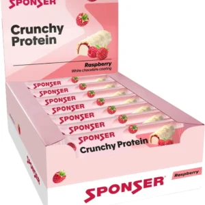 Crunchy Protein, RASPBERRY Display (12 x 50 g)