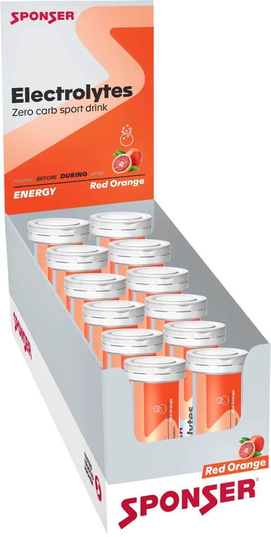 Electrolytes Display, RED ORANGE (12 x 10 à 4.5 g)