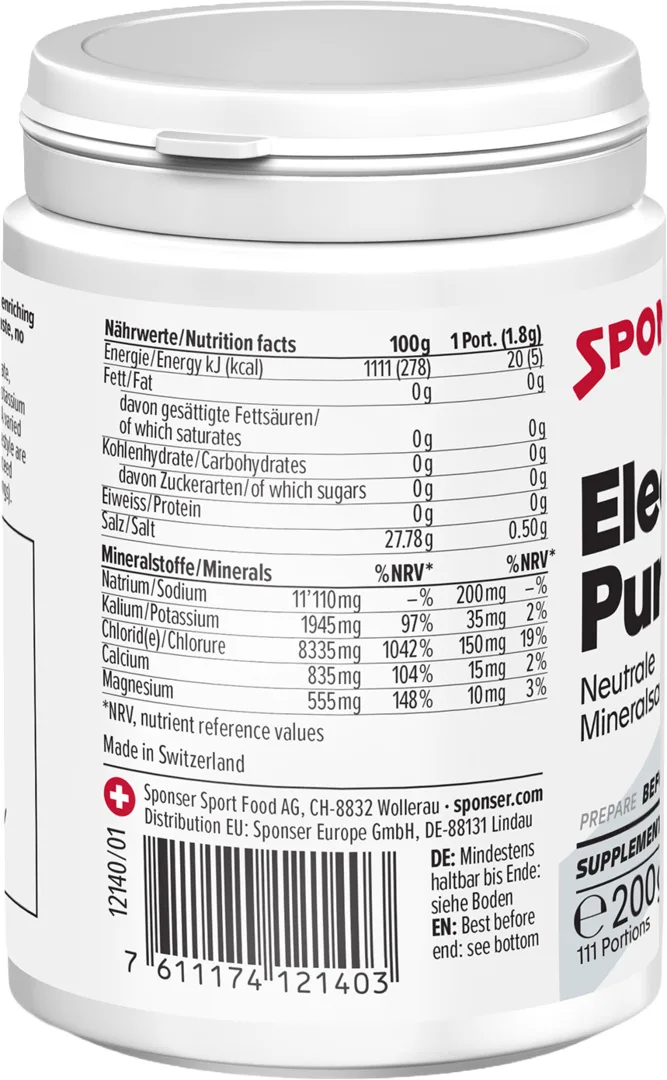 Electrolytes Pure, NEUTRAL (200 g)