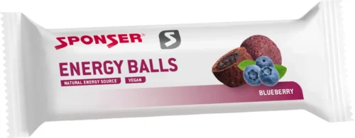 Sponser energy balls blueberry display 18 x 45 g mango