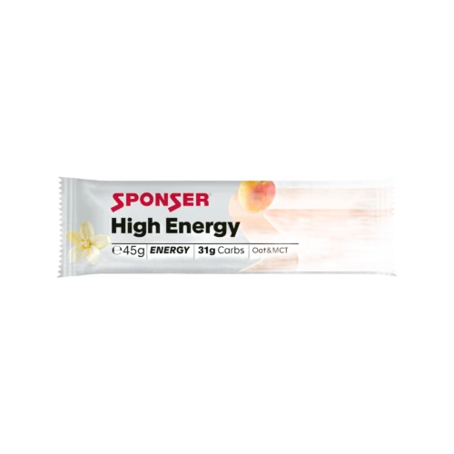 High Energy Bar, APRICOT-VANILLA Display (30 x 45 g)
