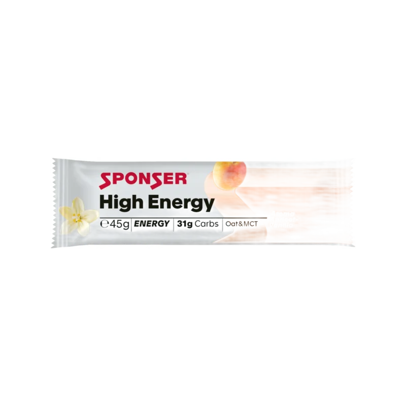 High Energy Bar, APRICOT-VANILLA Display (30 x 45 g)