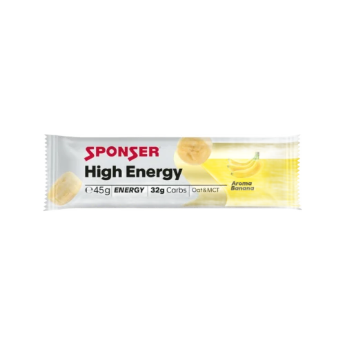High Energy Bar, BANANE Display (30 x 45 g)