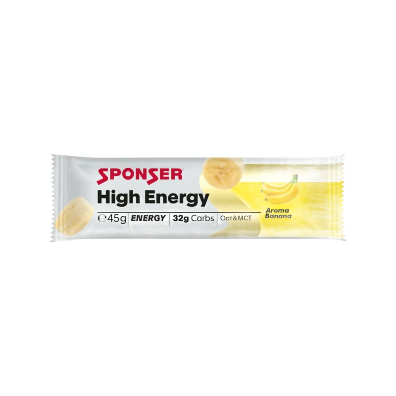 High Energy Bar, BANANE Display (30 x 45 g)