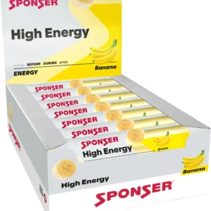 High Energy Bar, BANANE Display (30 x 45 g)