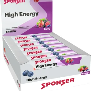 High Energy Bar, BERRY Display (30 x 45 g)