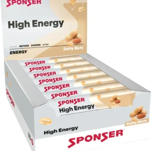 High Energy Bar, SALTY NUT  Display (30 x 45 g)