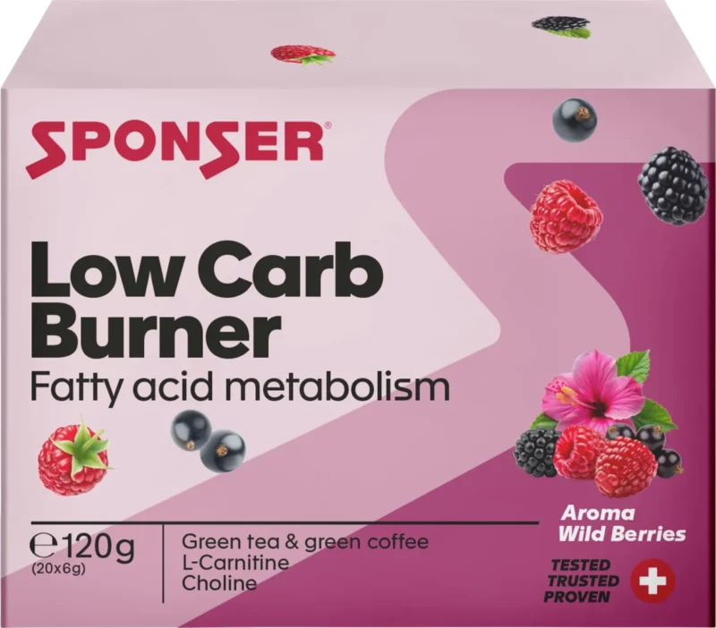 Low Carb Burner, WILD BERRIES (20 x 6 g)