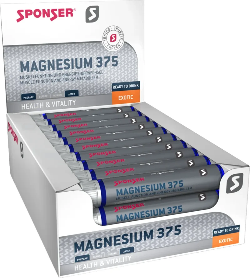 Magnesium 375, EXOTIC Display (30 x 25 ml)