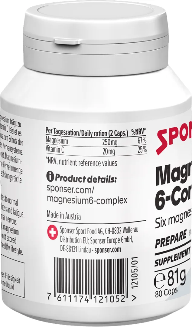 Magnesium 6-Complex (80 x 1024 mg)