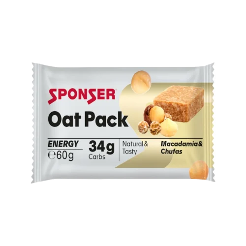 Sponser oat pack macadamia display 30 x 60 g macadamia chufas