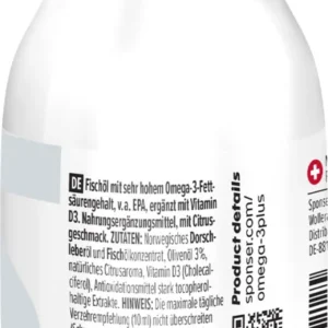 Omega-3 Plus, CITRUS (150 ml = 154.3g)