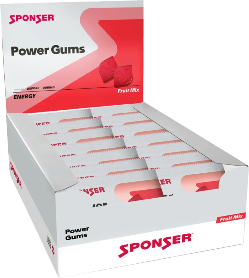 Power Gums, FRUIT MIX Display (20 x 75 g)