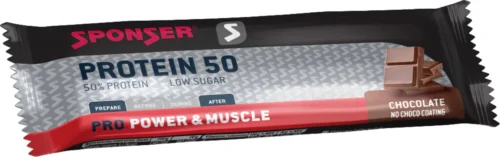 Sponser protein 50 chocolate display 25 x 50 g chocolate 1
