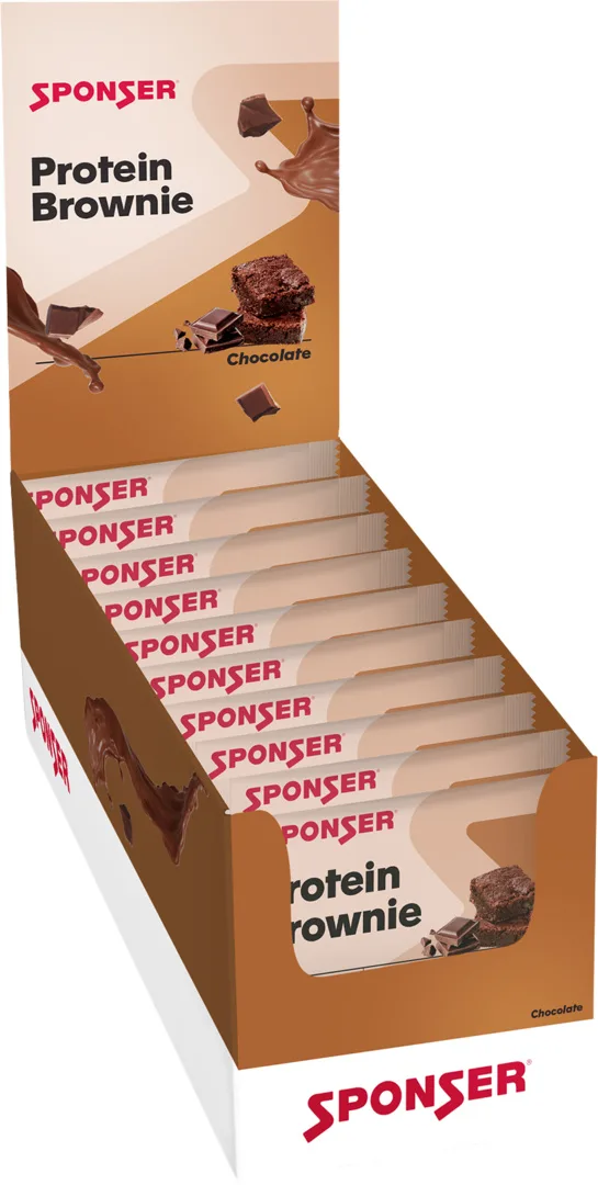 Protein Brownie, CHOCOLATE Display (12 x 50 g)