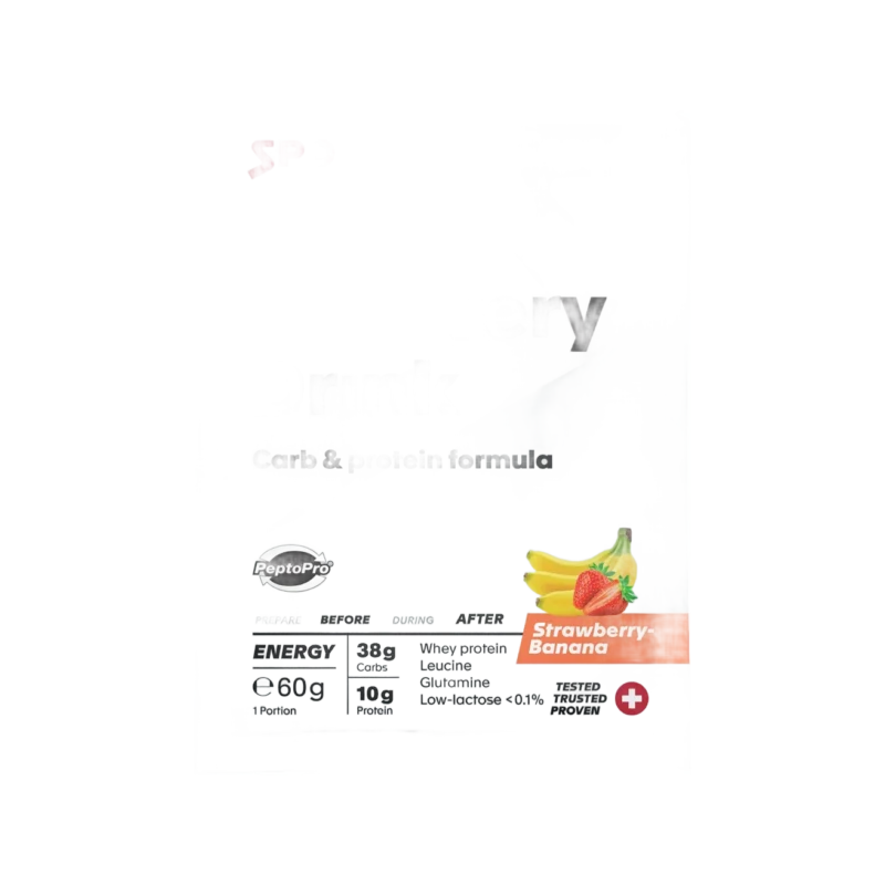Recovery Drink, STRAWBERRY-BANANA Display (20 x 60 g)