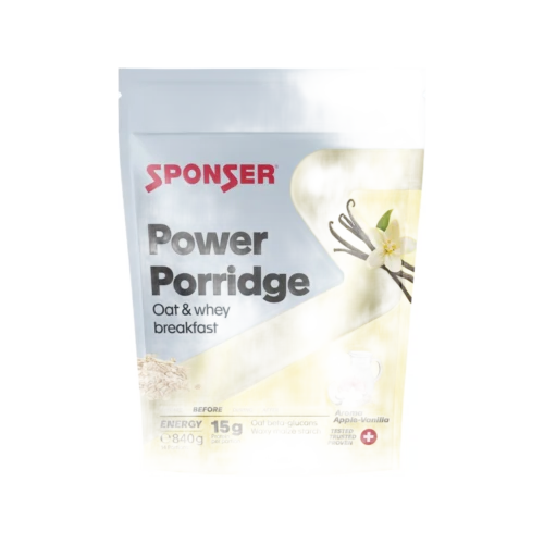 Sponser Power Porridge, APPLE-VANILLA (840 g)