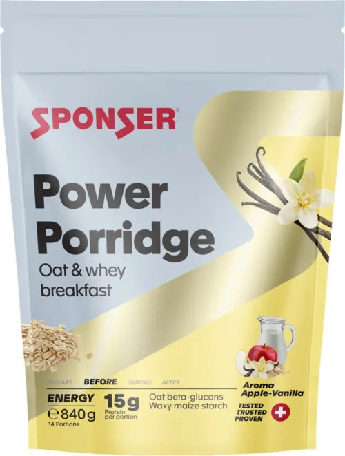 Sponser sponser power porridge apple vanilla 840 g 1