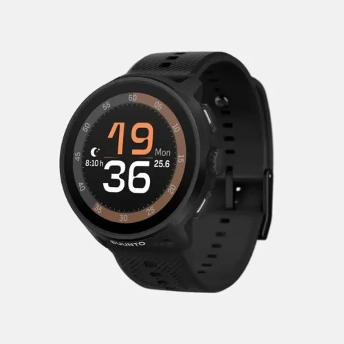 Suunto suunto run sportuhr mit silikonarmband black 1