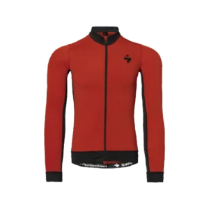 Crossfire Hybrid LS Jersey M lava red