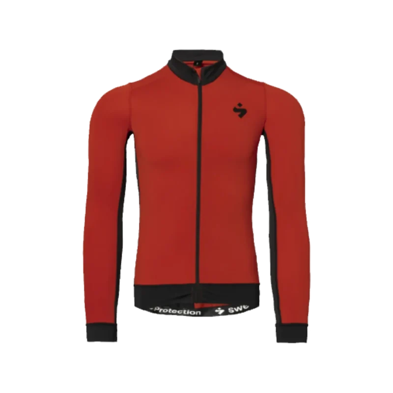 Crossfire Hybrid LS Jersey M lava red