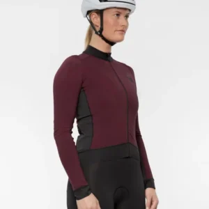 Crossfire Hybrid LS Jersey W dark red