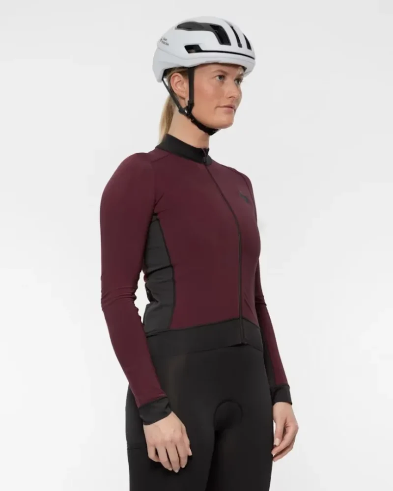 Crossfire Hybrid LS Jersey W dark red