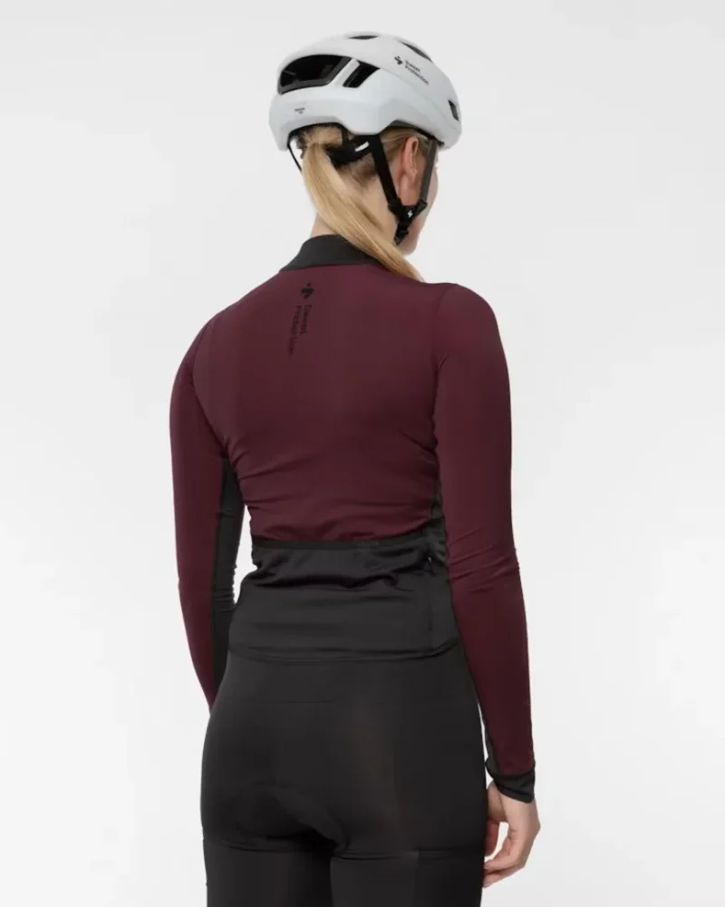 Crossfire Hybrid LS Jersey W dark red
